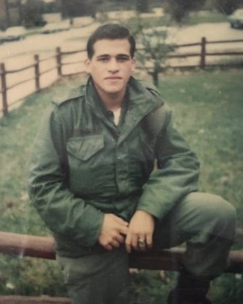 Robert J. Webb during his service in the United States Army Medical Service Corps, 1976-1979.